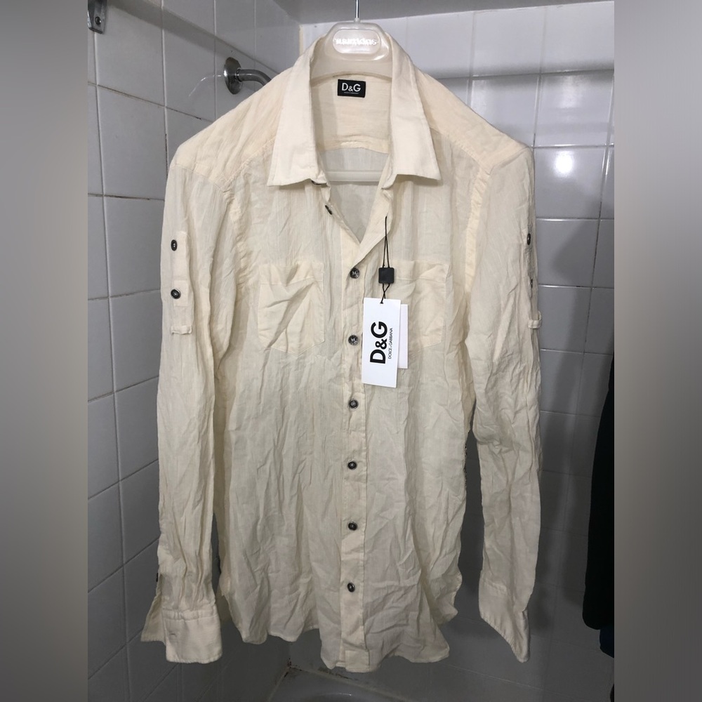 D&G Dolce & Gabbana Buffalo Tribe shirt size 52 euro